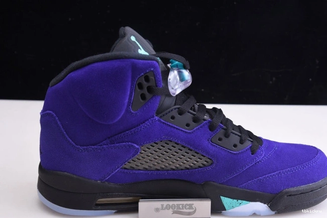 Rep TBK Grape Alternate Retro Jordan 136027-500 5 Air 0807